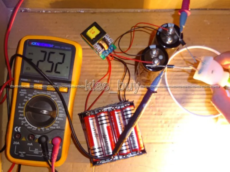 Electromagnetic gun charger DC-DC 7.4V-16.8V to 75V-660V 450V Battery Booster High Power ZVS Boost Capacitor charging Controller