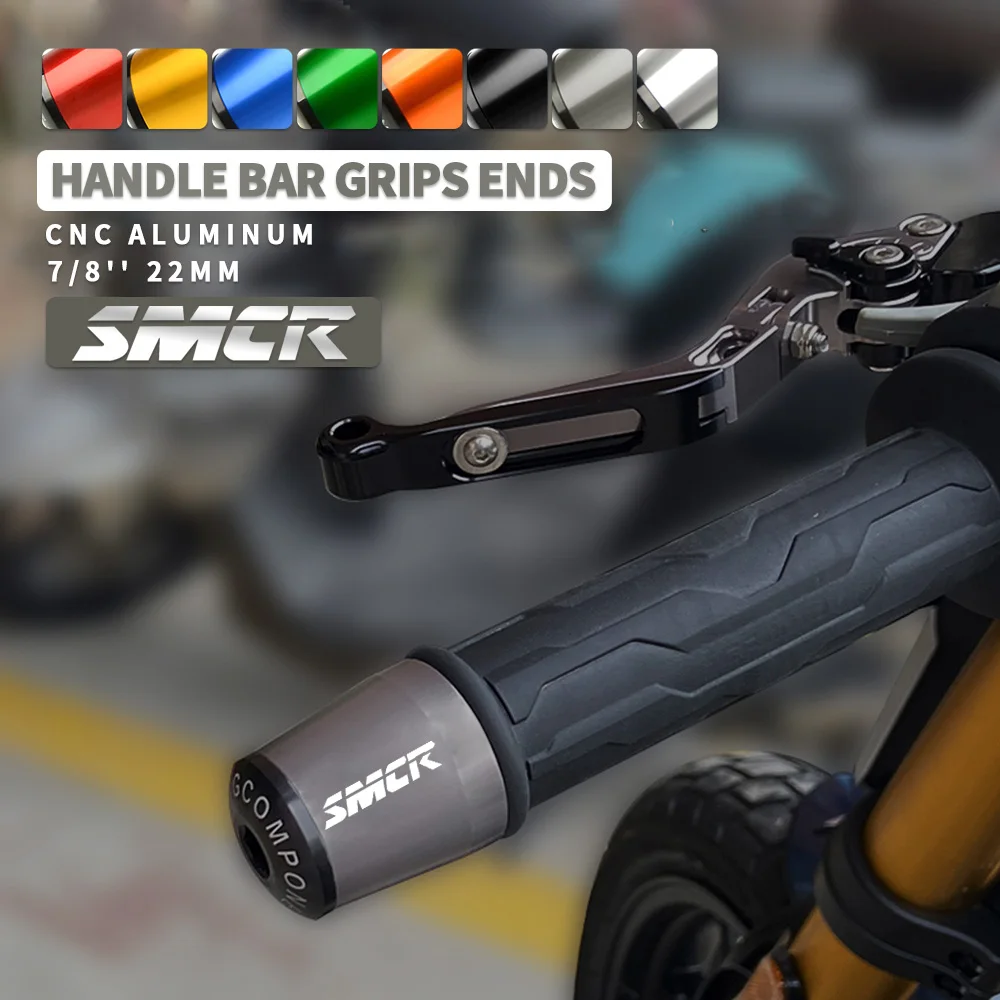 

Motorcycle 22MM Handlebar Grips Handle Bar Cap End Plugs For 690 SMC R 690 SMCR 2008 2009 2010 2011 2012 2013 2014 2015 2016