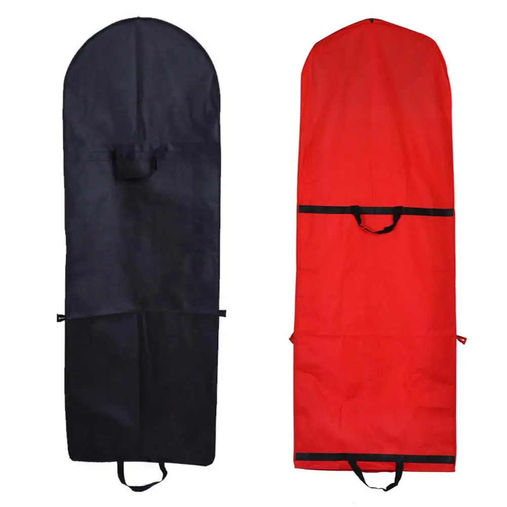 Large For Wedding Dress Dust Cover Zipper Gown Dustproof Cover Storage Bag Foldable Garment Clothes Case Non-woven Protector