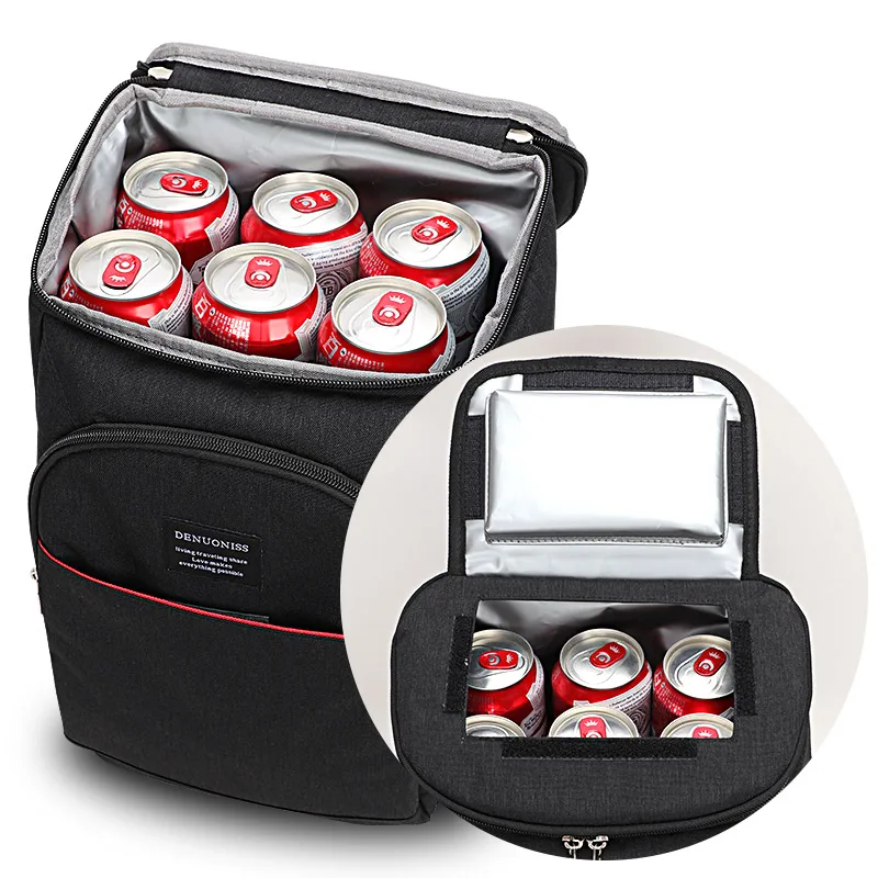 DENUONISS 20L Kann Kühltasche Mit Korkenzieher 100% Dicht Bier Kühlen Rucksack Picknick Im Freien Thermische Kühlschrank Tasche Kühlschrank Tasche