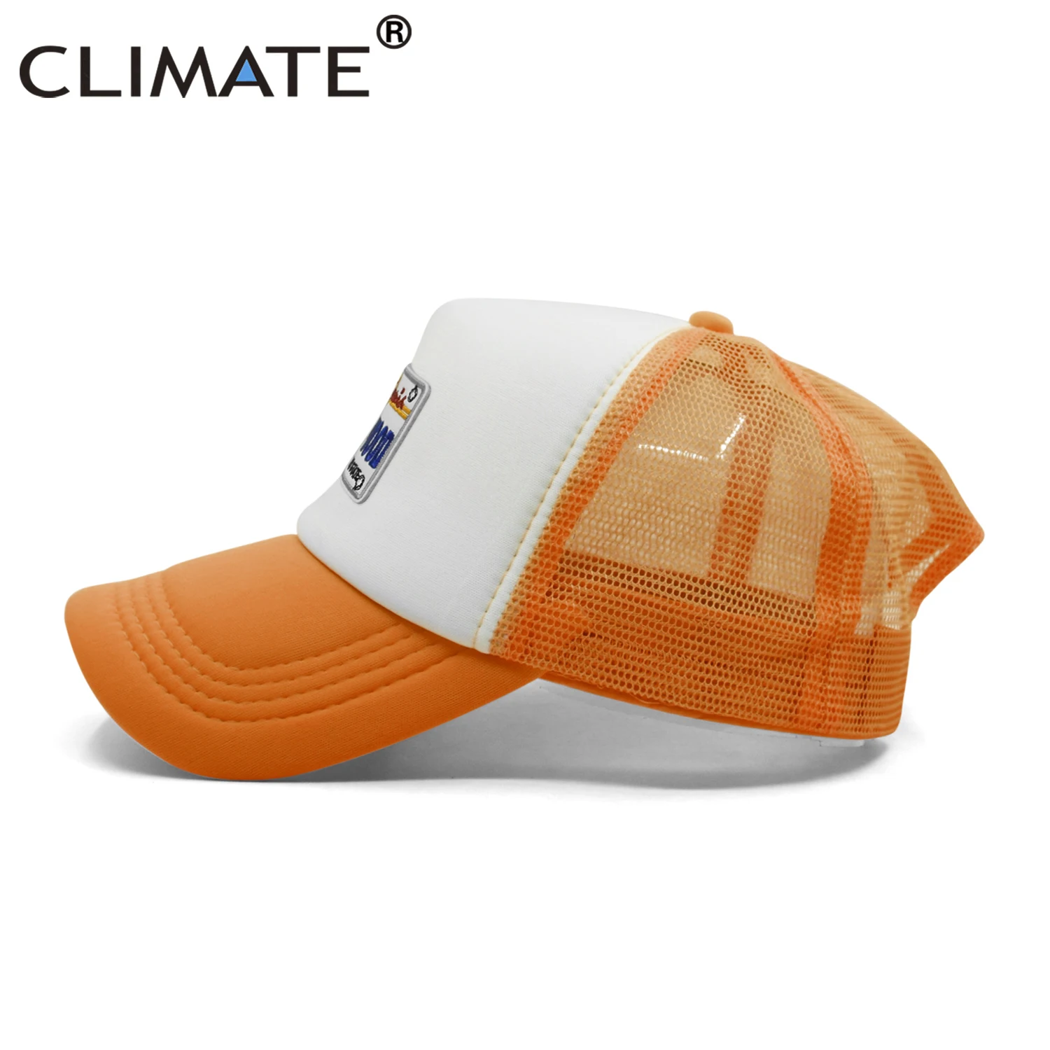 CLIMATE Hollywood California Cap Trip Trucker Cap Hat State of California Cap Hollywood The Golden State Holiday Cool Mesh Cap