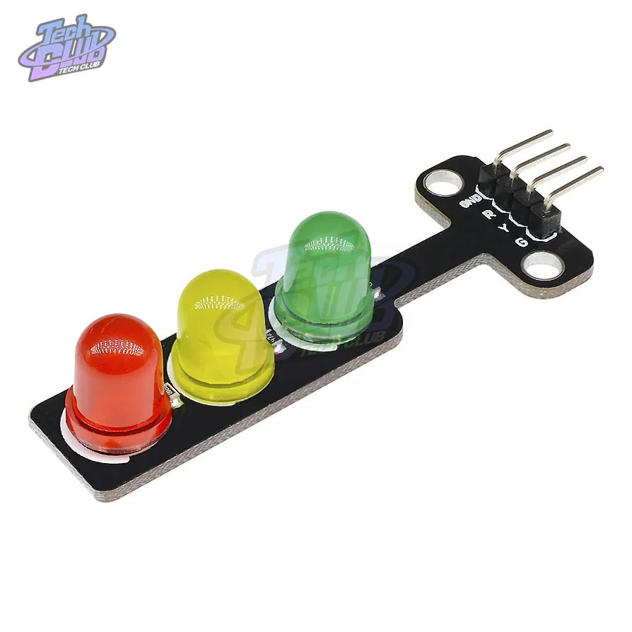 

Led Traffic Lights Light-emitting Module / Digital Signal Output Traffic Light Module / Electronic Building Blocks for Arduino