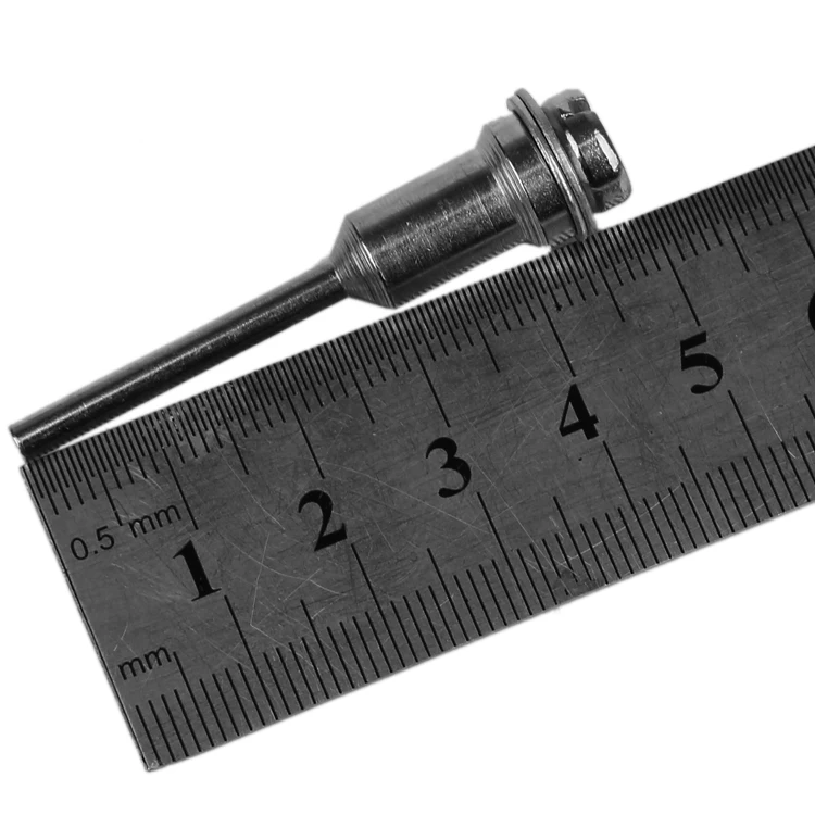 10pcs mandrini con gambo 3.17mm punta per trapano per unghie strumento abrasivo anello di sabbia biella accessori per rettifica