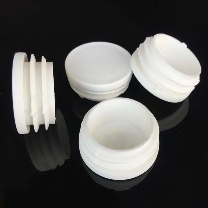 5/10/20pcs Round Plastic White Blanking End Cap Tube Pipe Insert Plug Bung Diameter 32mm Crafts Hobby DIY