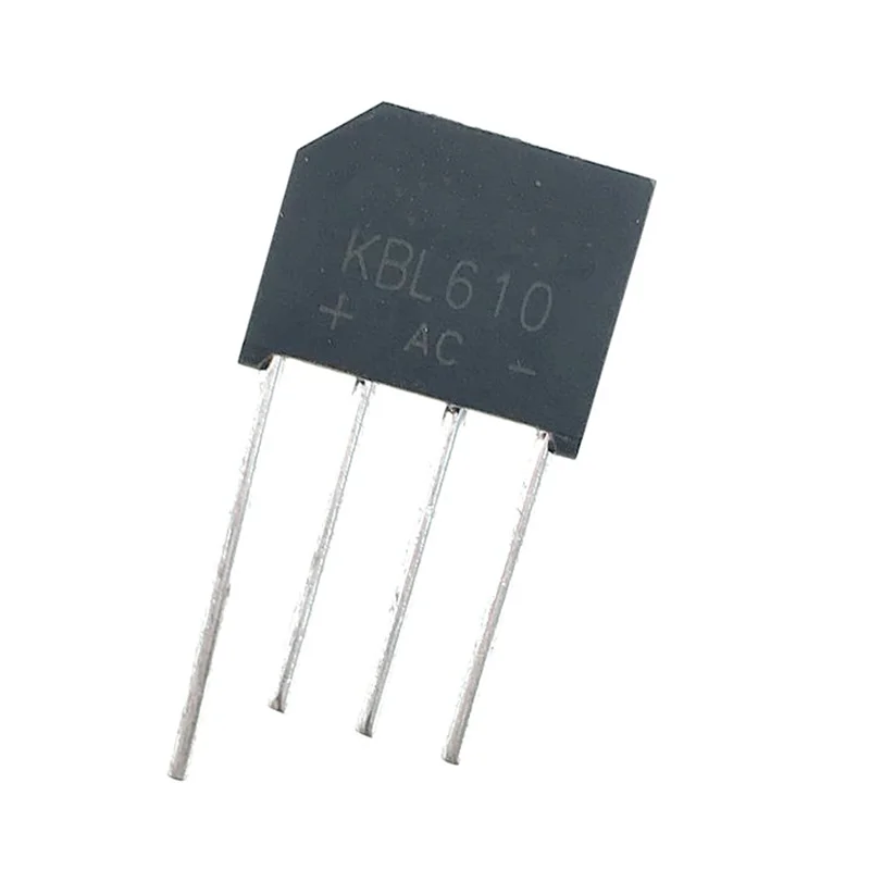 20PCS/lot KBL610 6A1000V KBL610 Bridge Rectifier