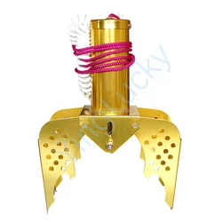 Garras da máquina dos guindastes do metal com bobinas, peças do guindaste, garra dos jogos do divertimento, apanhador dos doces, garra do conjunto do pórtico da arcada