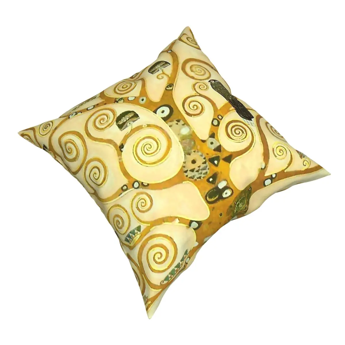 Gustav Klimt Tree Of Life Pillowcase Home Decor Cushions Throw Pillow for Car Polyester Double-sided Printing Novelty