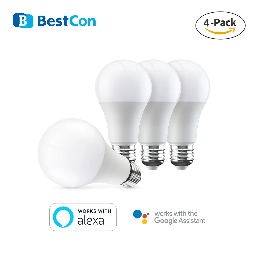 BroadLink BestCon Smart LED Bulb E27 Wi-Fi Dimmer Light Voice Control with Alexa and Google Home