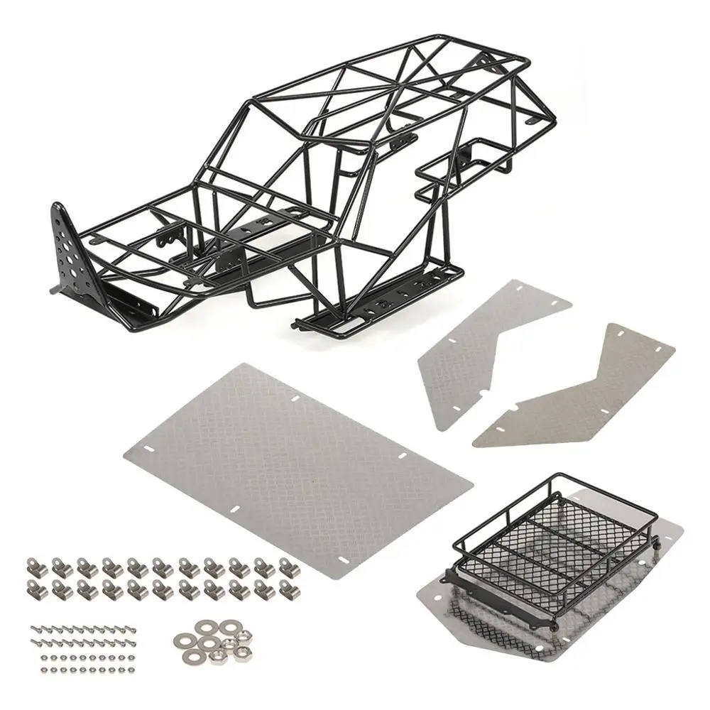 RC Car Metal Roll Cage Chassis Frame RC Car Body for 1/10 Axial Wraith AX90018 90020 RC Car Rock DIY Crawler Racer Cars