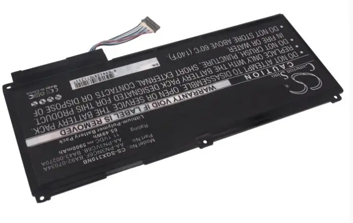 

cameron sino 5900mah battery for SAMSUNG NP-SF310 -SF410 -SF510 -SF511 QX310 QX410 -J01 -S02 QX411 QX412 QX510 AA-PN3VC6B