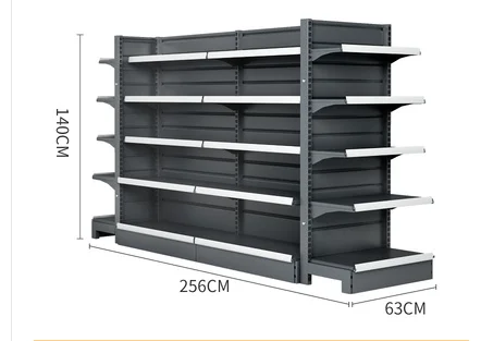 Supermarket shelf display shelf, snack shop, snack convenience store, double sided, single-sided, multi-functional and free comb