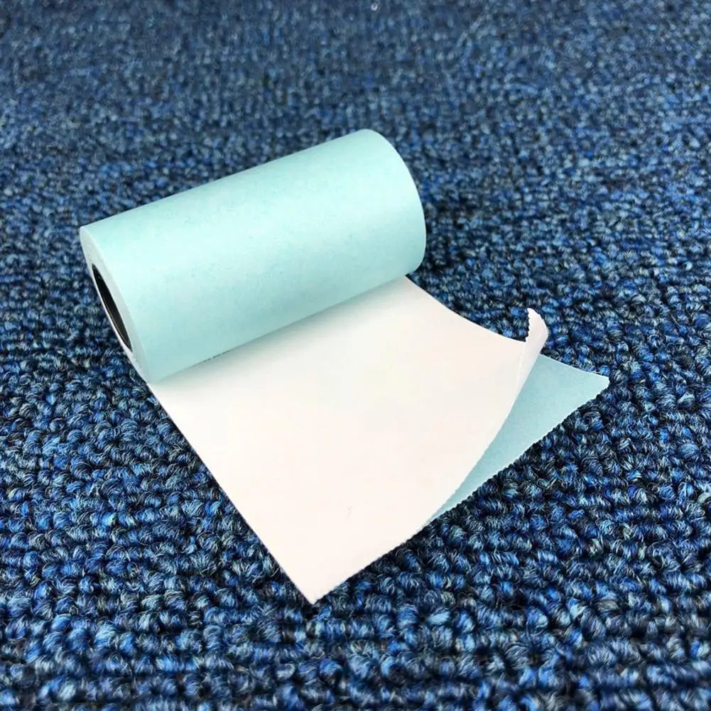 Conveniente carta adesiva carta da stampa immagine chiara carta da stampa termica autoadesiva a tinta unita per uso domestico