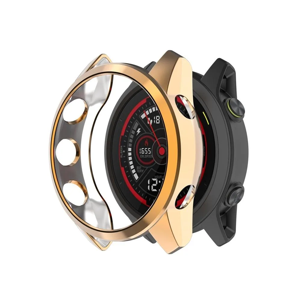 Funda de reloj parachoques para Garmin Forerunner 745, carcasa protectora de repuesto chapada en TPU para reloj inteligente, funda para Garmin 745