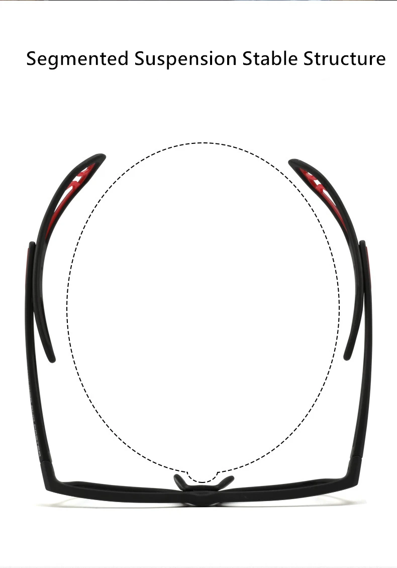 Männer Und Frauen Mode Im Freien Reiten TR90 Brille Nicht-Slip Myopie Basketball Sport Brille Super Licht Und Komfortable YD1927 – Detail 2