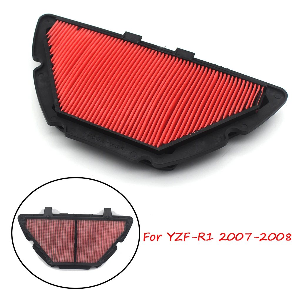 

Motorcycle Replacement Air Intake Filter Cleaner Element Motorbike Air Filter For Yamaha YZF-R1 YZF R1 YZFR1 2007-2008