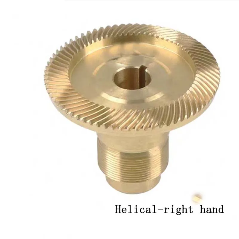1 PC NEW Milling Machine Accessories copper Beveled Drive Gear For APF-500 Parts Helical-Right