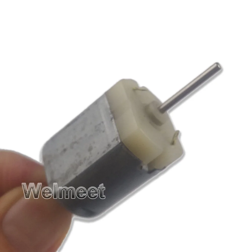 DC6V-12V 10000rpm-20000rpm High Speed Dual Shaft RF-280 Carbon Brush DC Motor for DIY Hobby Toy Robot