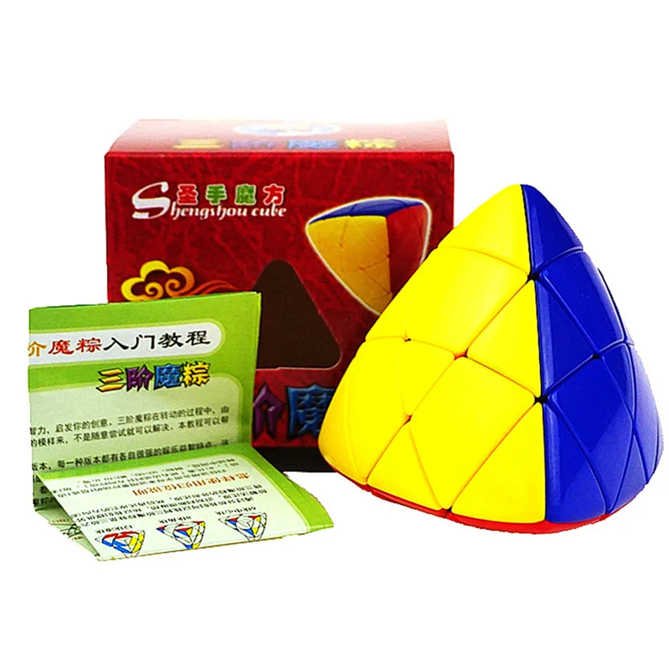 Shengshou Mastermorphix 3x3 Zongzi – Cubo Mágico Con Forma De Zongzi Chino, Suave Y Stickerless, Ideal Para Principiantes Y Expertos