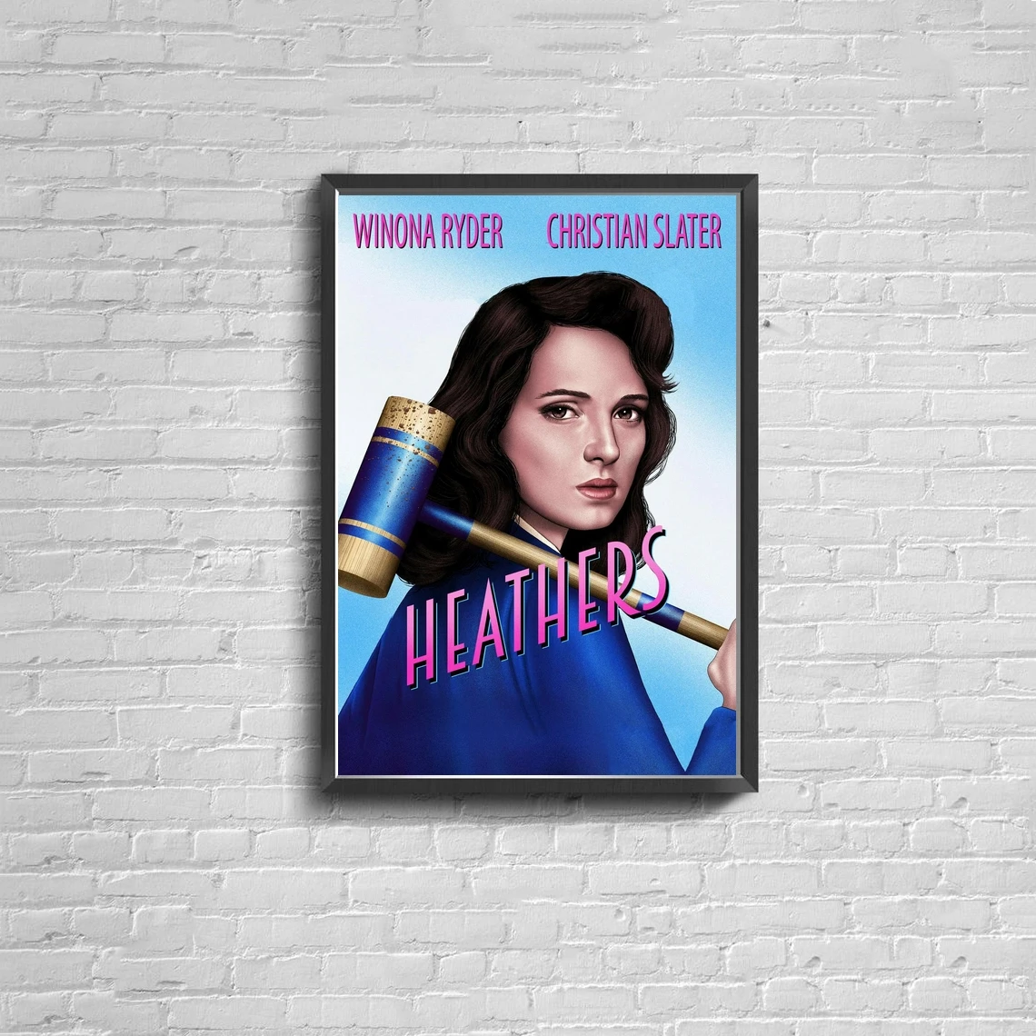 Heathers Alternate Movie Poster (1988) Canvas Print Home Wall Painting Decoration (No Frame)