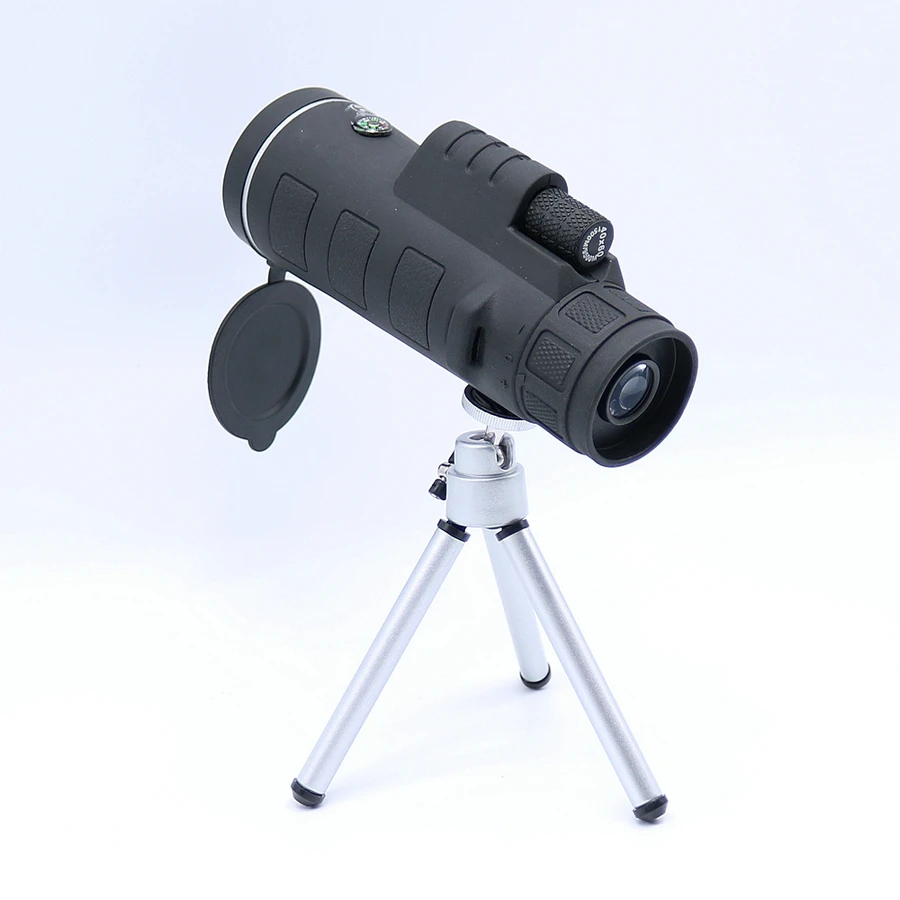 40X60 Zoom Optical Lens Monocular Telescope + Clip + Tripod For Mobile Phone