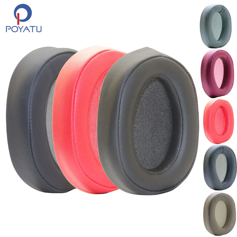 Poyatu 100AAP Wkładki douszne do słuchawek SONY MDR-100AAP H600A MDR-100A 100A Wymienne wkładki douszne Poduszki nauszników Pokrowiec na wkładki douszne