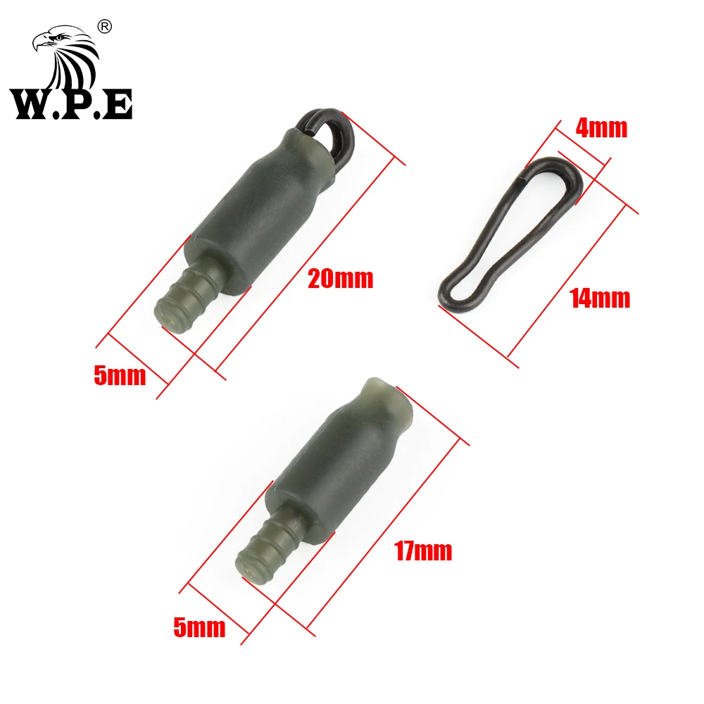 W.P.E Cuentas Dura Bolt Rig – Método Feeder para Carpa - imagen 5