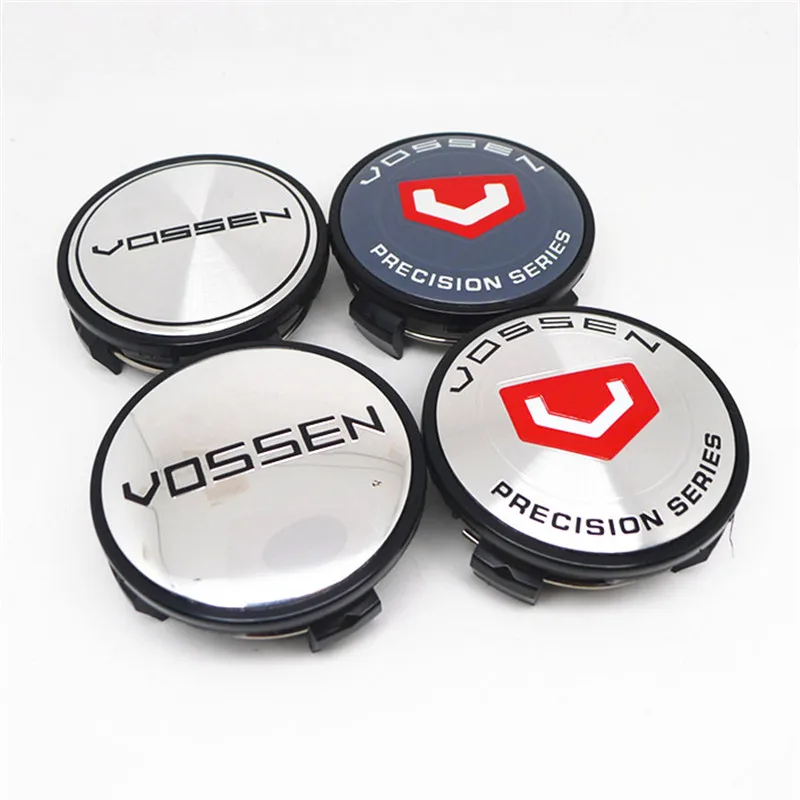 4pcs 62MM Vossen Precision Wheel Center Hub Caps Car Styling Dust Rims Cover Emblem Badge for Toyota Car Accessories