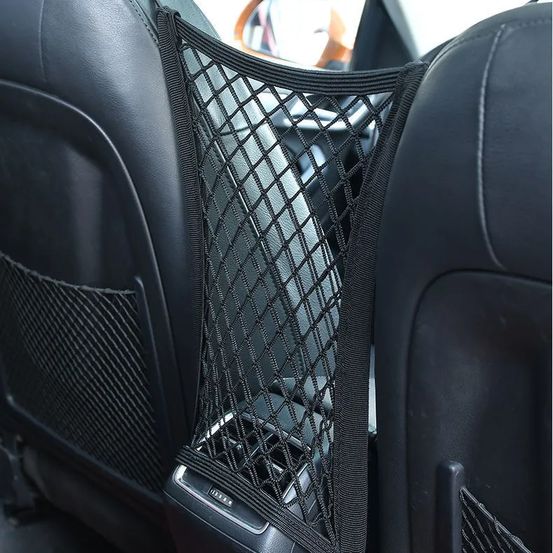 Car Net Mesh Storage Seat Bag for Nissan Qashqai J11 Juke X-trail T32 Tiida Almera Primera Pathfinder Versa March Kicks Patrol