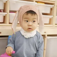 Winter Baby Deer Ears Knit Hat #5