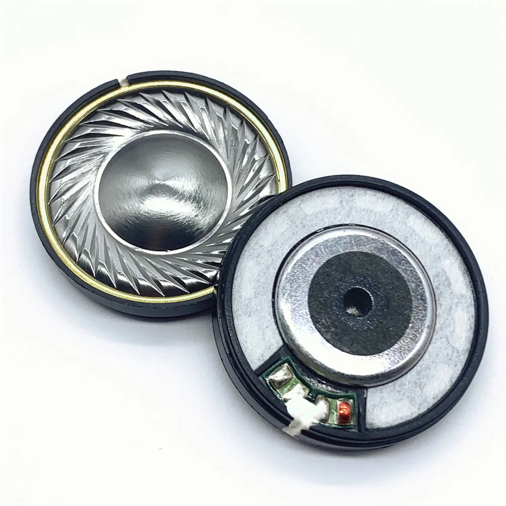 40 مللي متر رئيس التيتانيوم فيلم 32 أوم 111db باس صوتي 2 قطعة