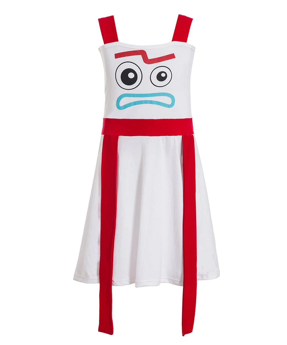 Forky Costume for Children Forky Woody Bunny Alien Buzz Lightyear Potato Cartoon Cosplay  hallowen dresses jessie cow boy