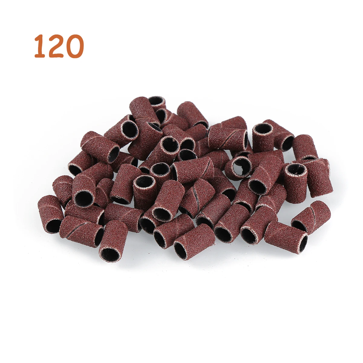 100pc nastri abrasivi per macchina per Manicure elettrica 240/180/150/120/80/60 grana per trapano per unghie Set di utensili per Pedicure