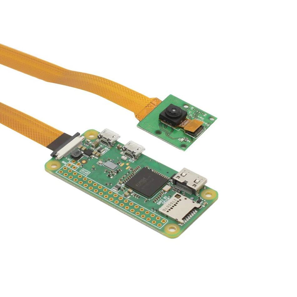 Para cámara Raspberry Pi Zero Cable FFC Cable flexible 15 pines 16CM 30CM Cable de cinta para Raspberry Pi 3/2/b/b+