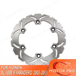 Motorcycle Rear Brake Disc FOR HONDA XL 1000 V VARADERO 2003 2004 2005 2006 2007 2008 2009 2010 2011 XL 1000V VARADERO ABS 04-11