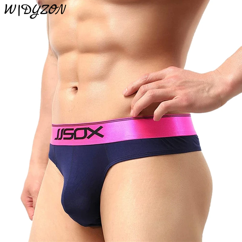 Gay Underwear Men Thongs Jockstrap Men Modal G Strings Thong Underwear Sissy Tanga Hombre Breathable Sexy Lingerie for Men