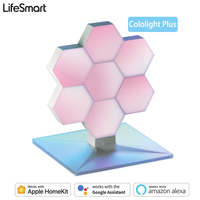 LifeSmart Cololight Plus LED Quantum Light Hexagon Lamp Panels DIY Smart Lighting Works with Apple HomeKit Google Home Alexa