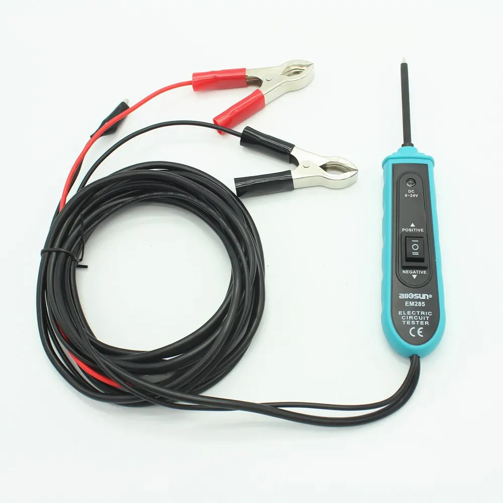 Car All-Sun EM285 auto tester Power Probe Car Electric Circuit Tester Automotive Tools 6-24V DC track and locate short  circuits