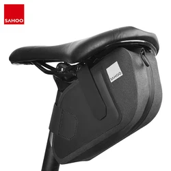 Sahoo 132037 Full Waterproof MTB Road Cycling Bicycle Bike Saddle Bag Back Tail Seat Bag Wedge Pack Pannier