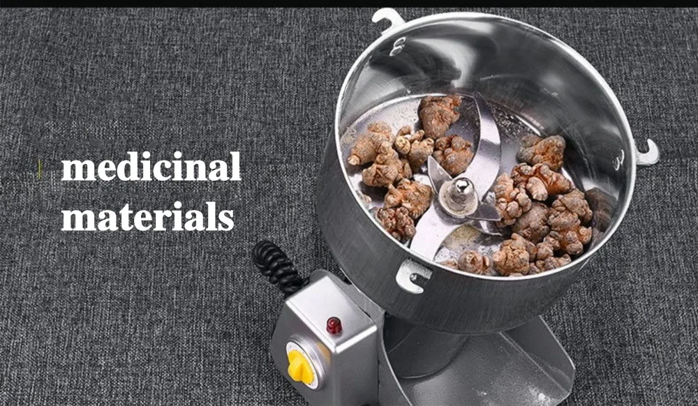 2500G Hause Medizin Mehl Brecher Trockenen Lebensmittel Mühle Schleifen Maschine Gristmill Körner Kaffee Andere Trockene Lebensmittel Haushalt – Detail 4