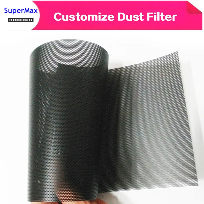 DIY 30CM Computer Mesh PVC PC Case Fan Cooler Black Dust Filter network net Case Dustproof Cover Chassis dust cover 1 meter/lots