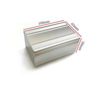 Aluminum Enclosure Alloy Instrument Shell Electronic Box Desktop DIY PCB Project Box 65*50*100mm NEW