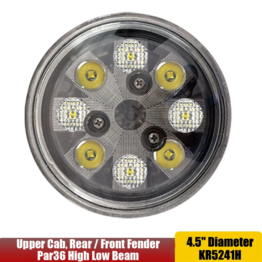 Par36 24 واط الطائرات LED الهبوط و تاكسي ضوء-مرحبا/لو شعاع 12 فولت 24 فولت مختومة شعاع ل Allis تشالمرز جرار 160,170,175,180 + x1