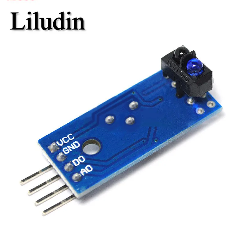 TCRT5000 Infrared Reflective IR Photoelectric Switch Barrier Line Track Sensor Module blue