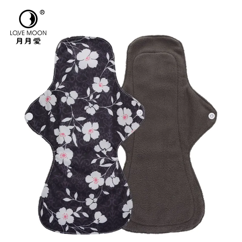 سراويل نسائية قابلة لإعادة الاستخدام منصات الطمث للحشايا الشهرية قابلة للغسل منديل صحي نسائي فترات النظافة اليومية ماصة #4