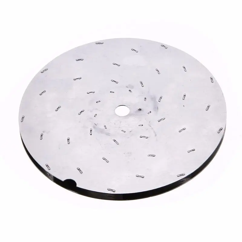 1pc Diameter 125mm Vacuum Cleaner Motor Fan Blade 8mm Hole Aluminum Impeller Dust Collector Motor Blade Wind Wheel