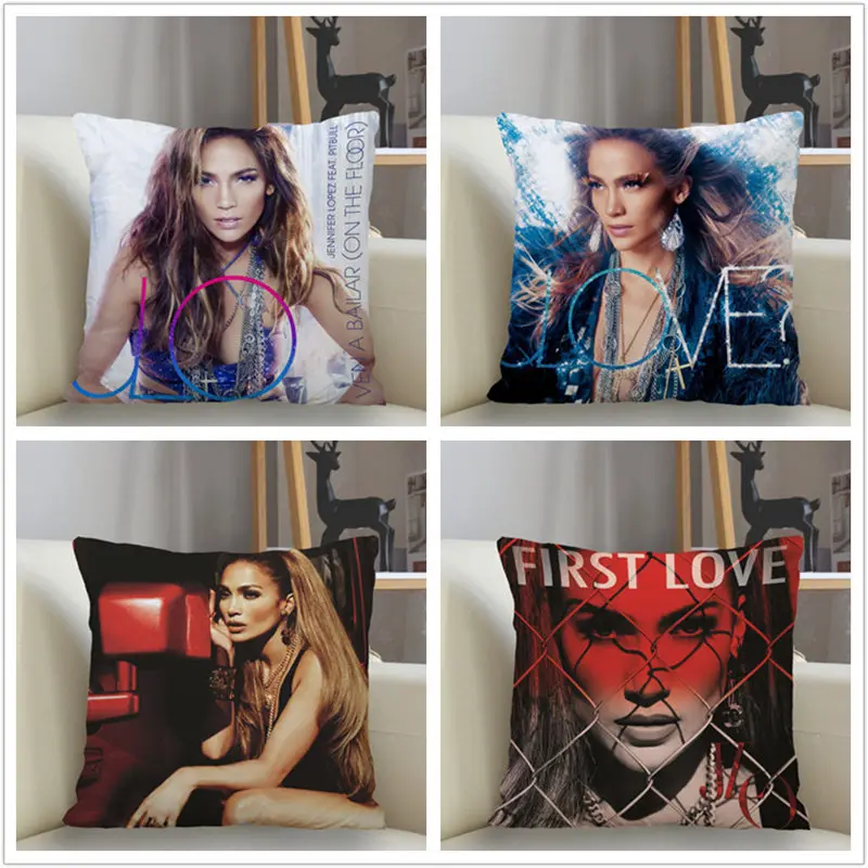 Musife New Custom Jennifer Lopez Pillowcase Sofa Decorative Cushion Cover Pillowcase Home Decor Drop Shipping Wholesale