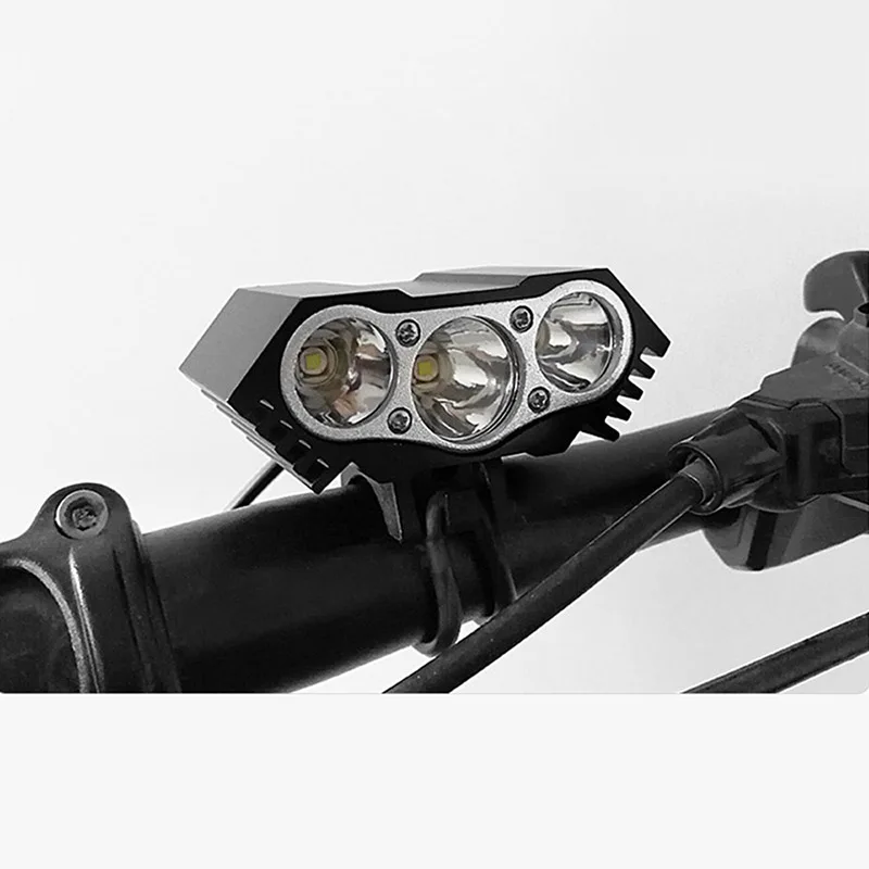 3xT6 LED Bicycle Front Light MTB Bike Headlight Lumens Waterproof Wide Range Super Brightness Outdoor Cycling Lamp BC0532