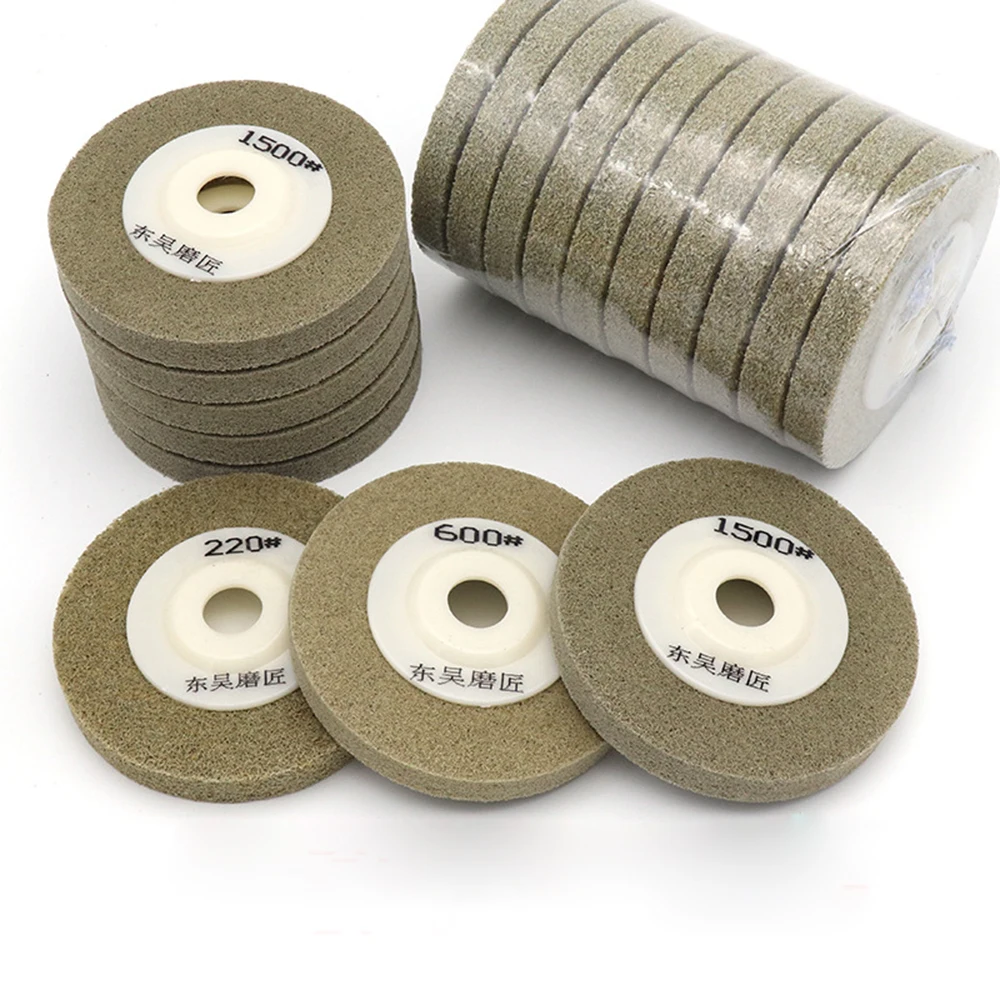 

1PCS 4'' 100mm Nylon Resin Buffing Polishing Pad Disc for Marble Granite Glass Stone