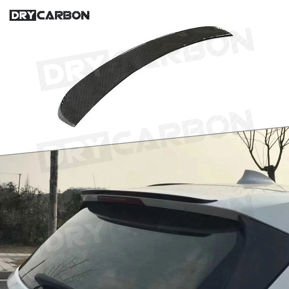 

Car For X5 Carbon Fiber Rear Roof Spoiler Boot Wings For BMW X5 F15 28i 35i SUV 2014-2018 Middle Spoiler Car Styling Bumper
