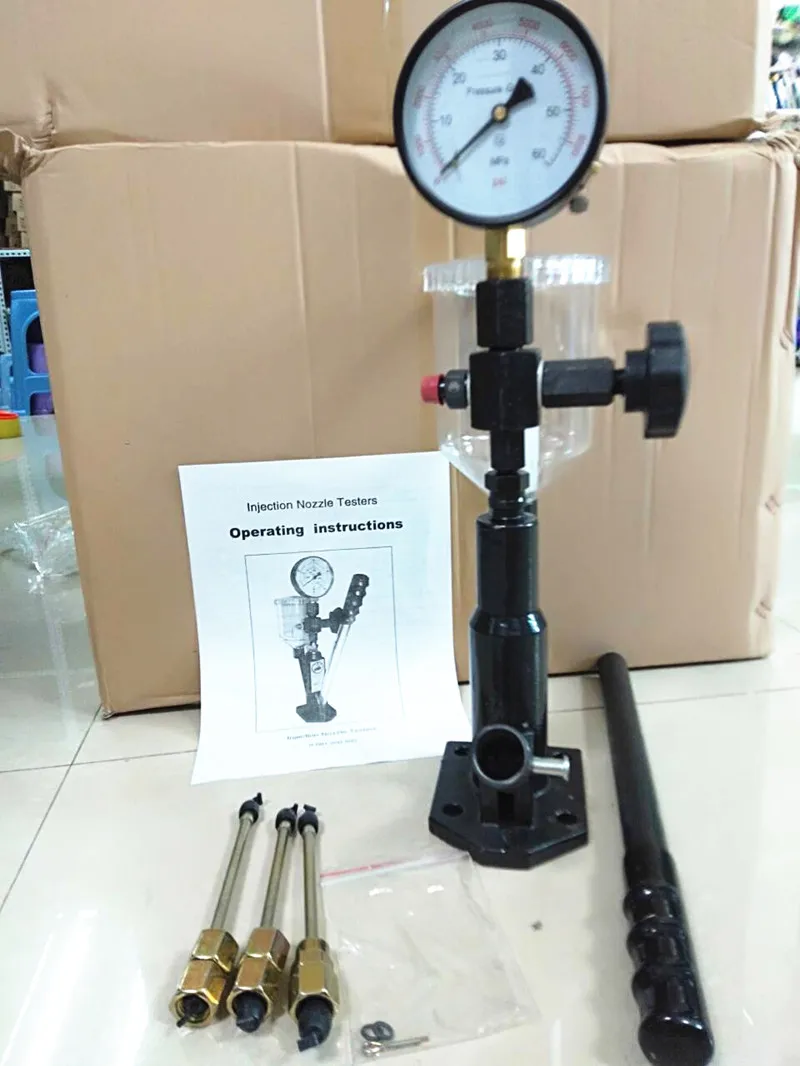 S60H S70H Common rail diesel Injector nozzle validator fuel nozzle Injector tester good quality,Manual diesel booster pump